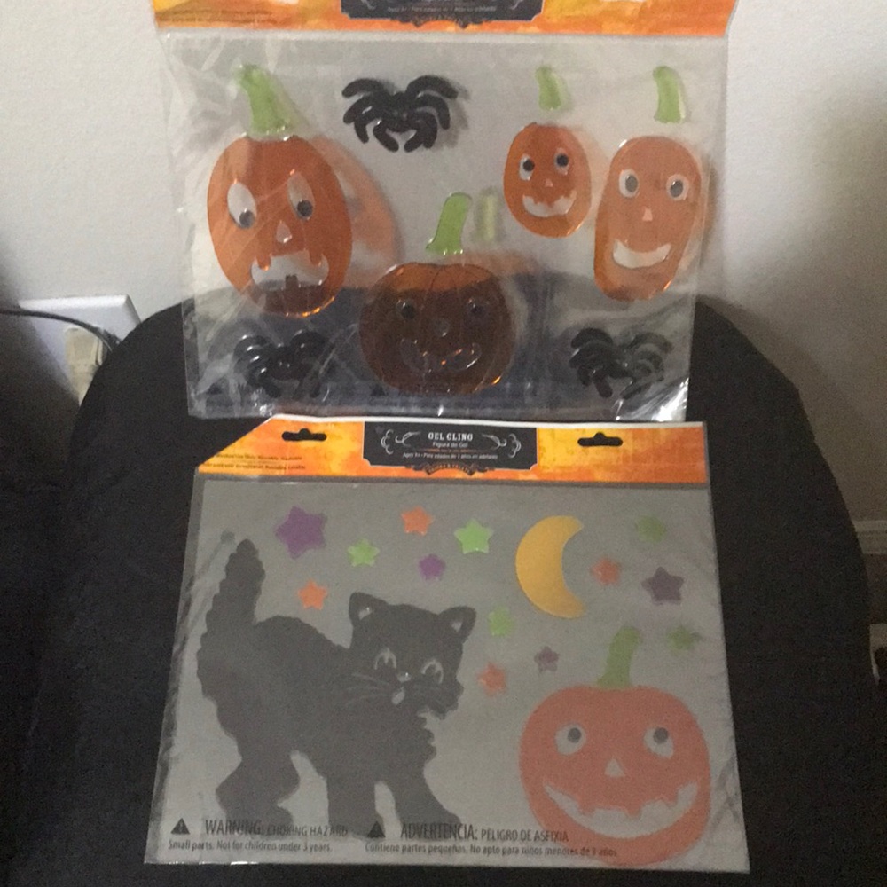 Gel clings🎃🕷🐈‍⬛🌙